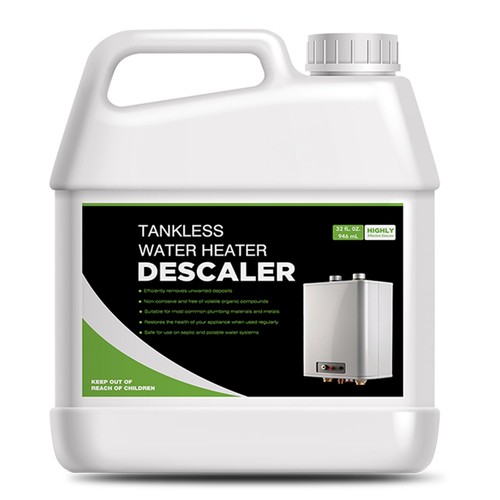 Tankless water heater descaler - heater,