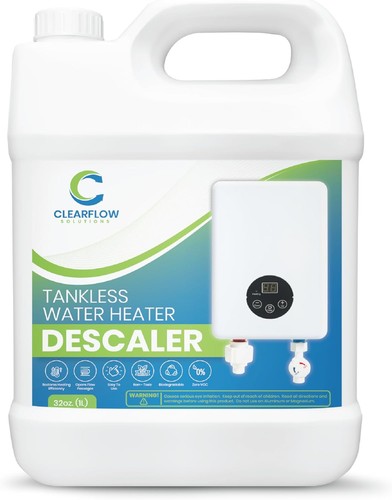 Tankless water heater descaler - tankless,