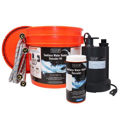 Tankless water heater - tankless, descaler