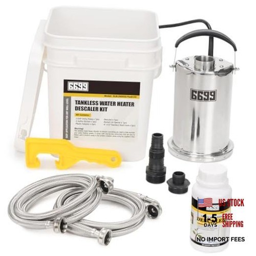 Tankless water heater - heater, descaler
