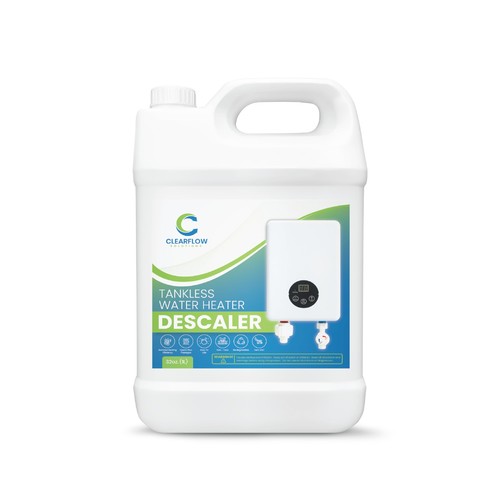 Tankless water heater descaler - heater,