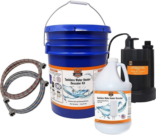Tankless water heater flush - tankless,