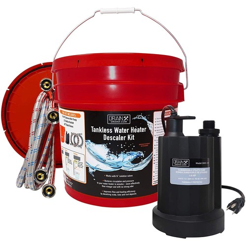 Tankless water heater descaler - water,