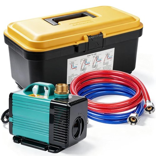 Tankless water heater - water,