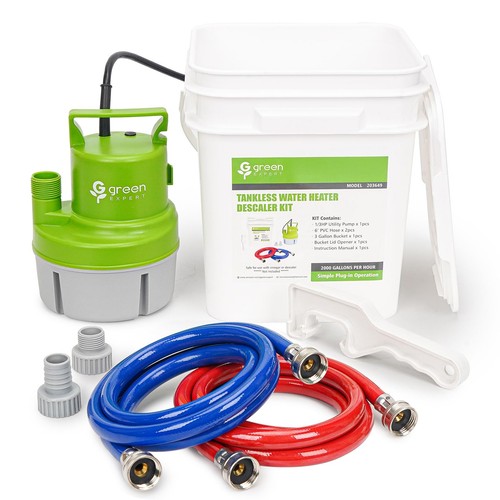 Tankless water heater descaler - heater,